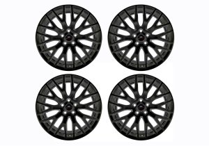 Ford Shelby GT500 Wheel Set - Ford Racing - Incl. TPMS Kit - Matte Black - `07-`12